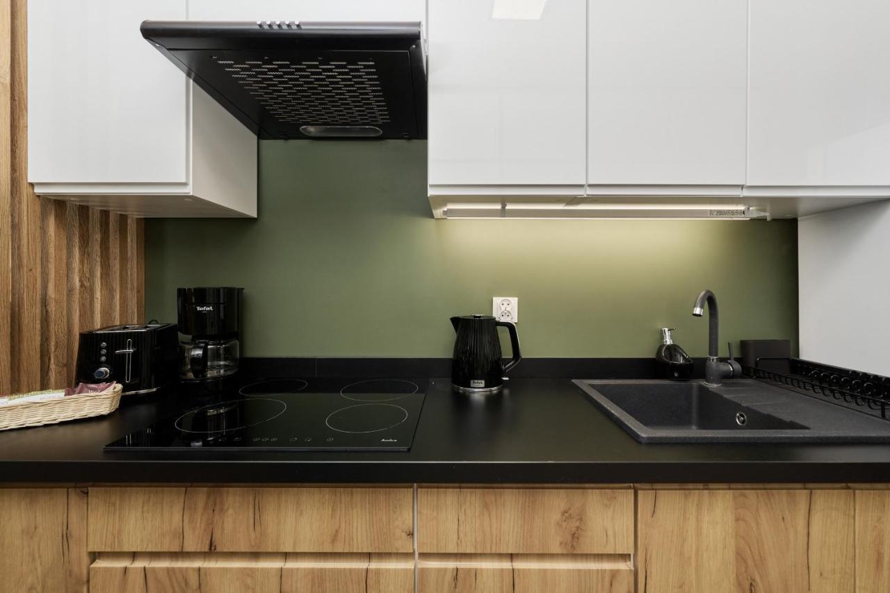City Panorama Studio Apartments Jaworska 4 By Noclegi Renters Wroclaw Ngoại thất bức ảnh